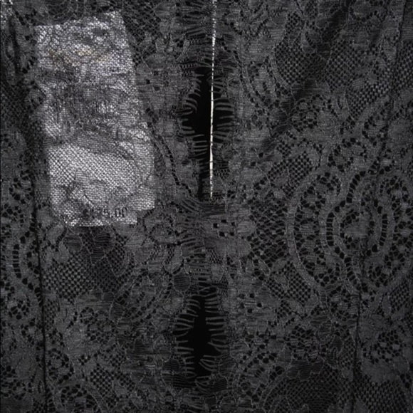 COPY - COPY - NWT Michael Kors Black Lace Sleeveless Midi dress - Picture 3 of 7